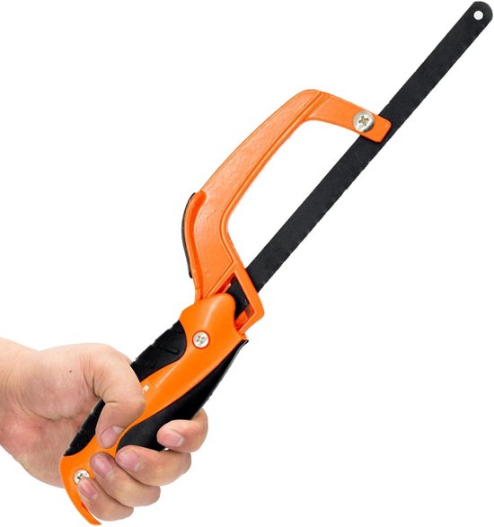 Compacte ijzerzaag met ergonomische grip