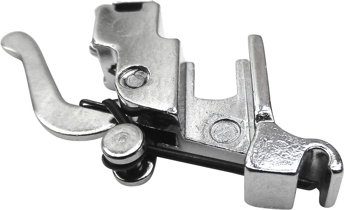 Naaimachinevoethouder - Drukvoet Adapter - Naaien - Snap-on Systeem - 6 mm - Zilver