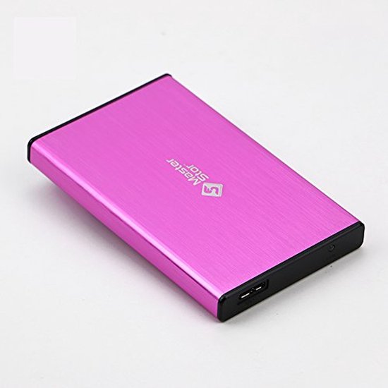 80 GB Draagbare Externe Harde Schijf - USB 3.0 SATA Supersnelle 2,5 Inch voor Laptop - 1 Jaar Garantie - Roze — afbeelding 3
