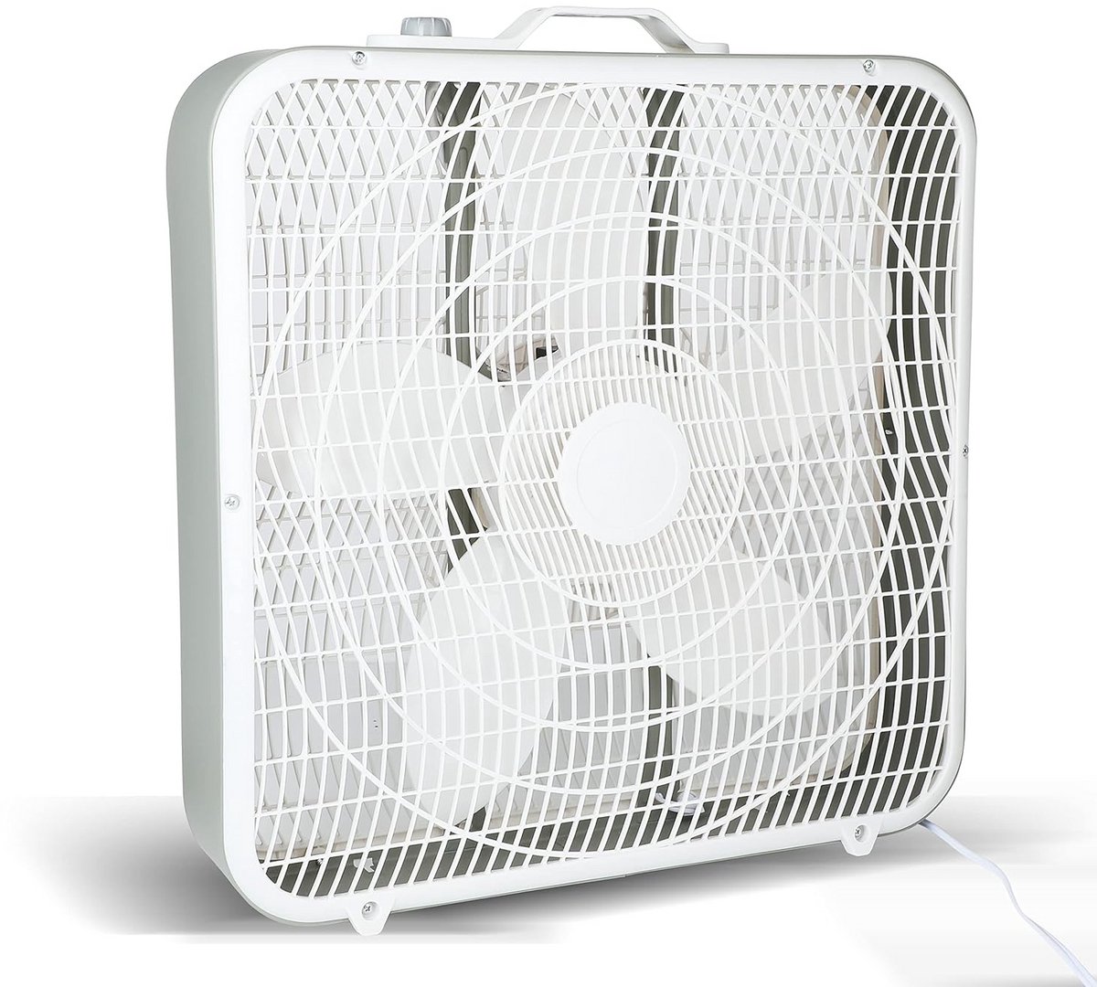 20 inch Ventilator met 3 Snelheden - Krachtige Tafelventilator met Handvat