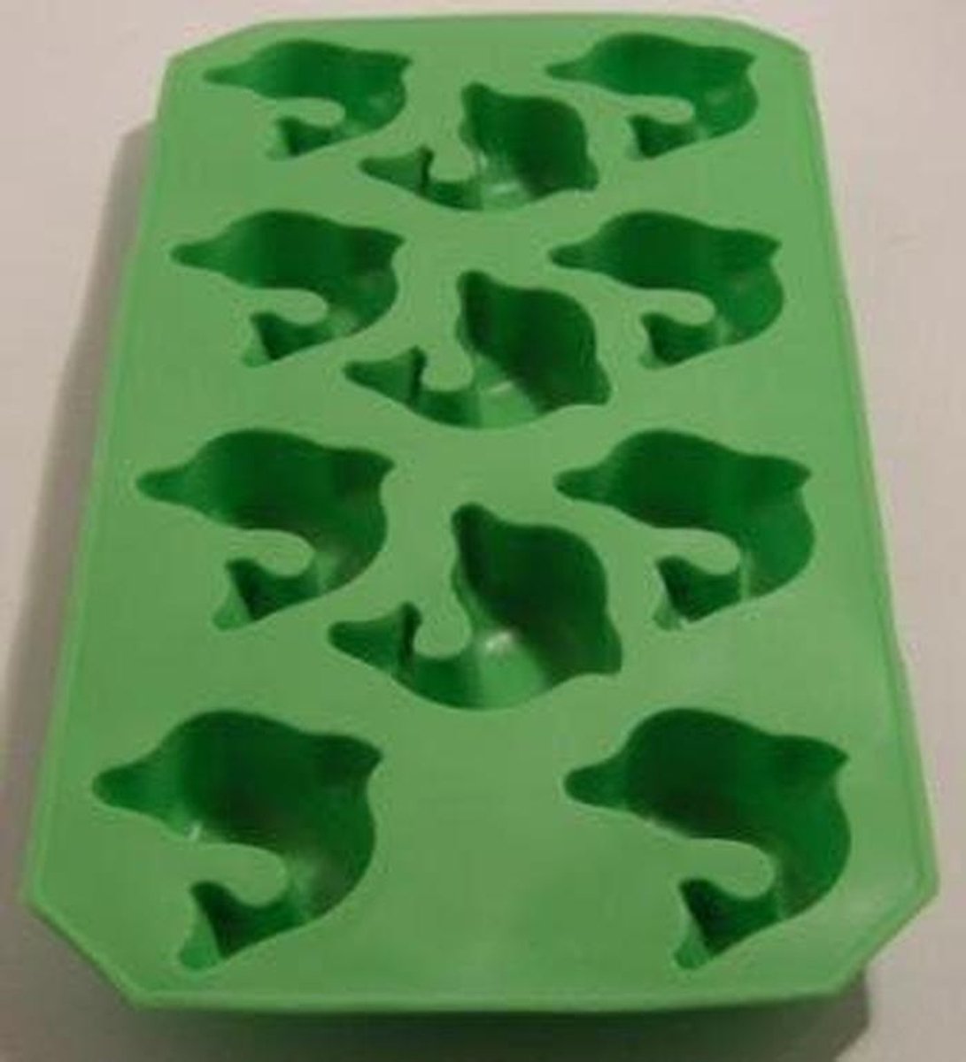 IJsblokjes Vorm - Siliconen Vorm - Drankjes Koelen - Flexibel Materiaal - 18x10 cm - Groen