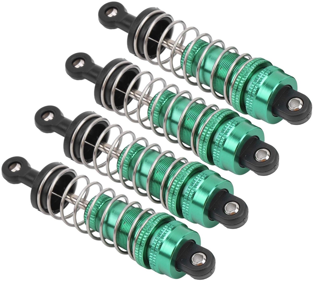 aladdien - Auto Olie Schokken - Schokdemper voor RC Auto - Gloednieuw - 4 Stuks - Geschikt voor 144001 - Metaal