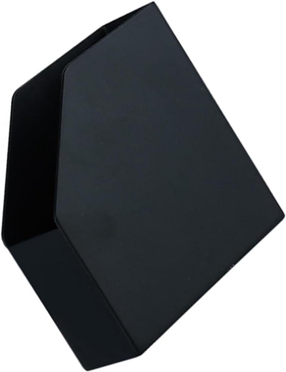 Servettenhouder - Tissuehouder - Tafel Decoratie - Roestvrij Staal - 12 cm - Zwart