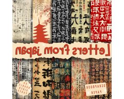 Scrapbook Papier - Junk Journal Vellen - Hobby Projecten - Dubbelzijdig Bedrukt - 8.5x8.5 Inch - Thema Japan