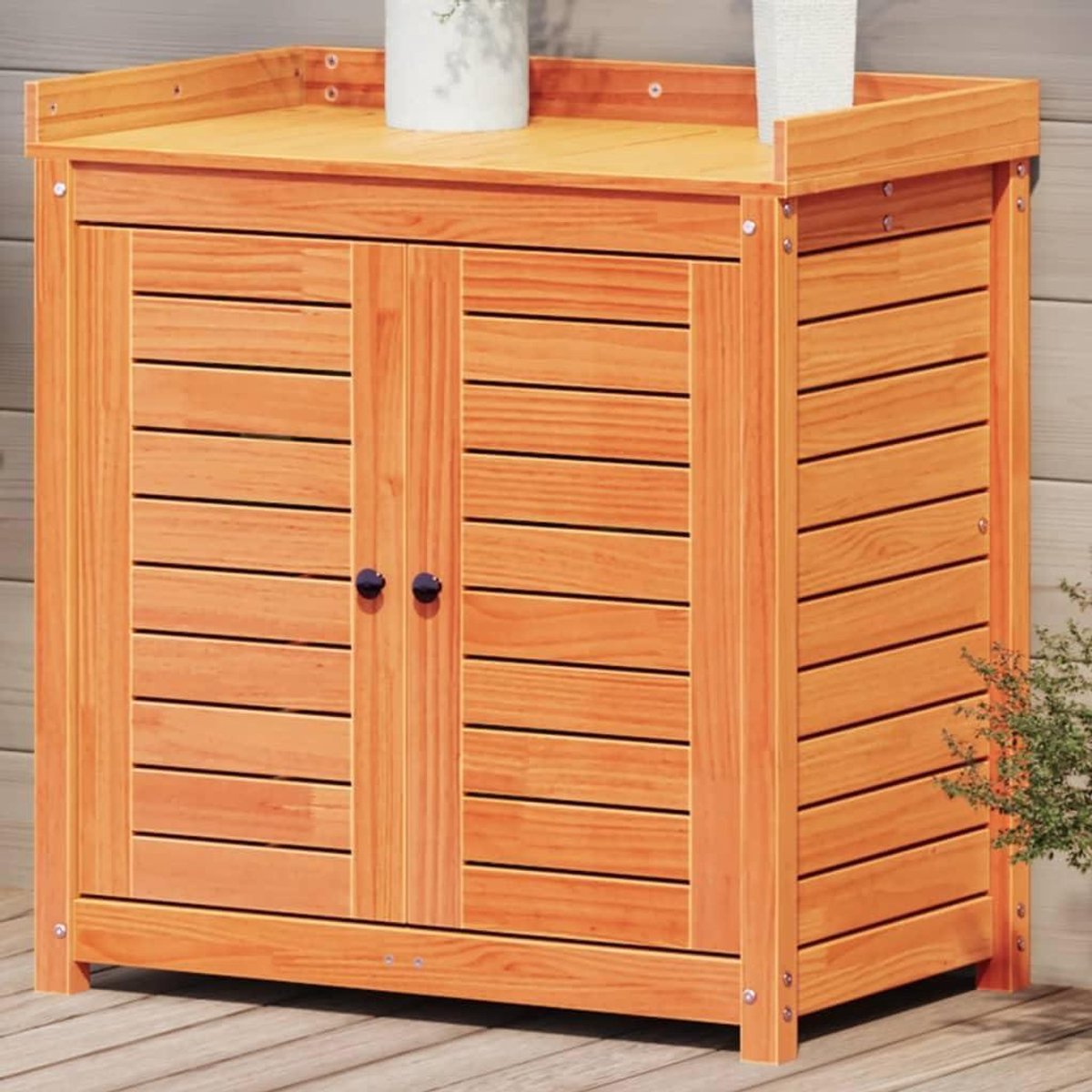 Planten Tafel - Werktafel Tuin - Planten Verzorgen - Massief Hout - 82.5 cm - Bruin