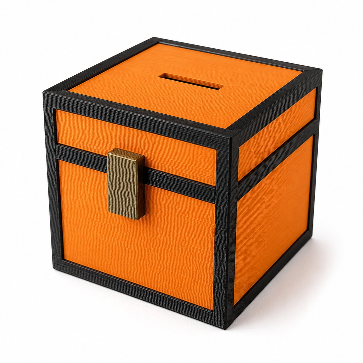 Minecraft Opbergkist Spaarpot - Piggy Bank Voor Kinderen - Decoratieve Schatkist - Game Kamer Accessoire - Spaarpot Met Deksel - Kleine Opbergdoos Voor Munten En Kleine Spullen - Cadeau Voor Gamers - 8.5 x 8.5 x 8.5 cm