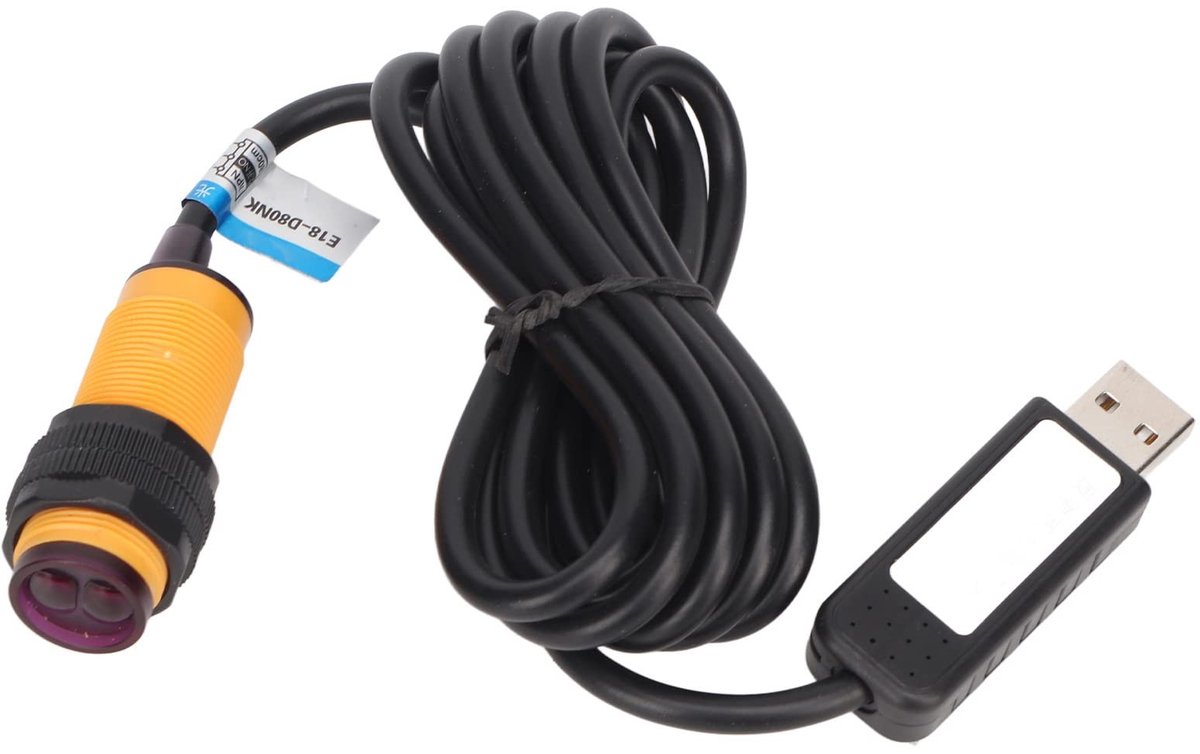 aladdien - Infrarood Foto-elektrische Schakelaar - Obstakel Vermijden - USB Sensor - Voor Games en Opnamestudio's - Innovatief en Betrouwbaar - Gesc..