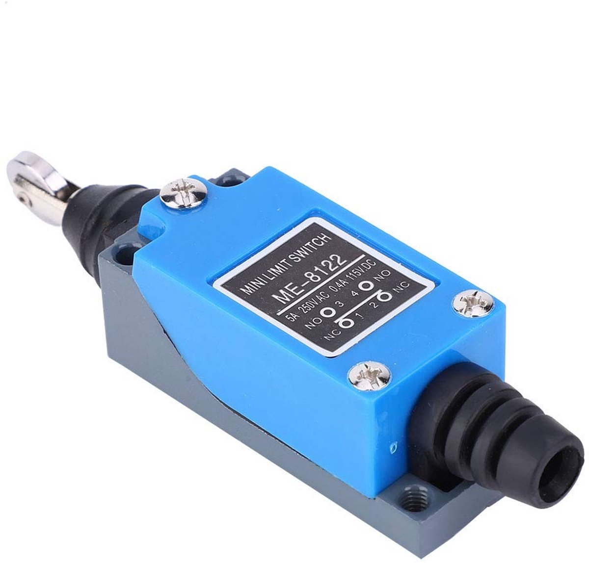 aladdien - Mini Limit Switch - AC 250V - Micro-Adjustable Roller Piston Schakelaar - Betrouwbare schakeling - Compact formaat - Ideaal voor automati..