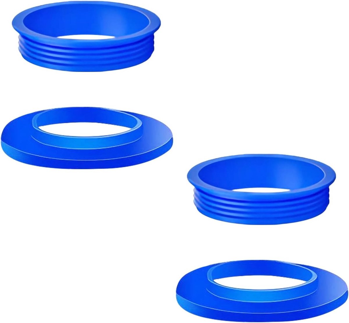 Set van 4 silicone afdichtringen met een binnendiameter van 32 mm voor optimale afsluiting