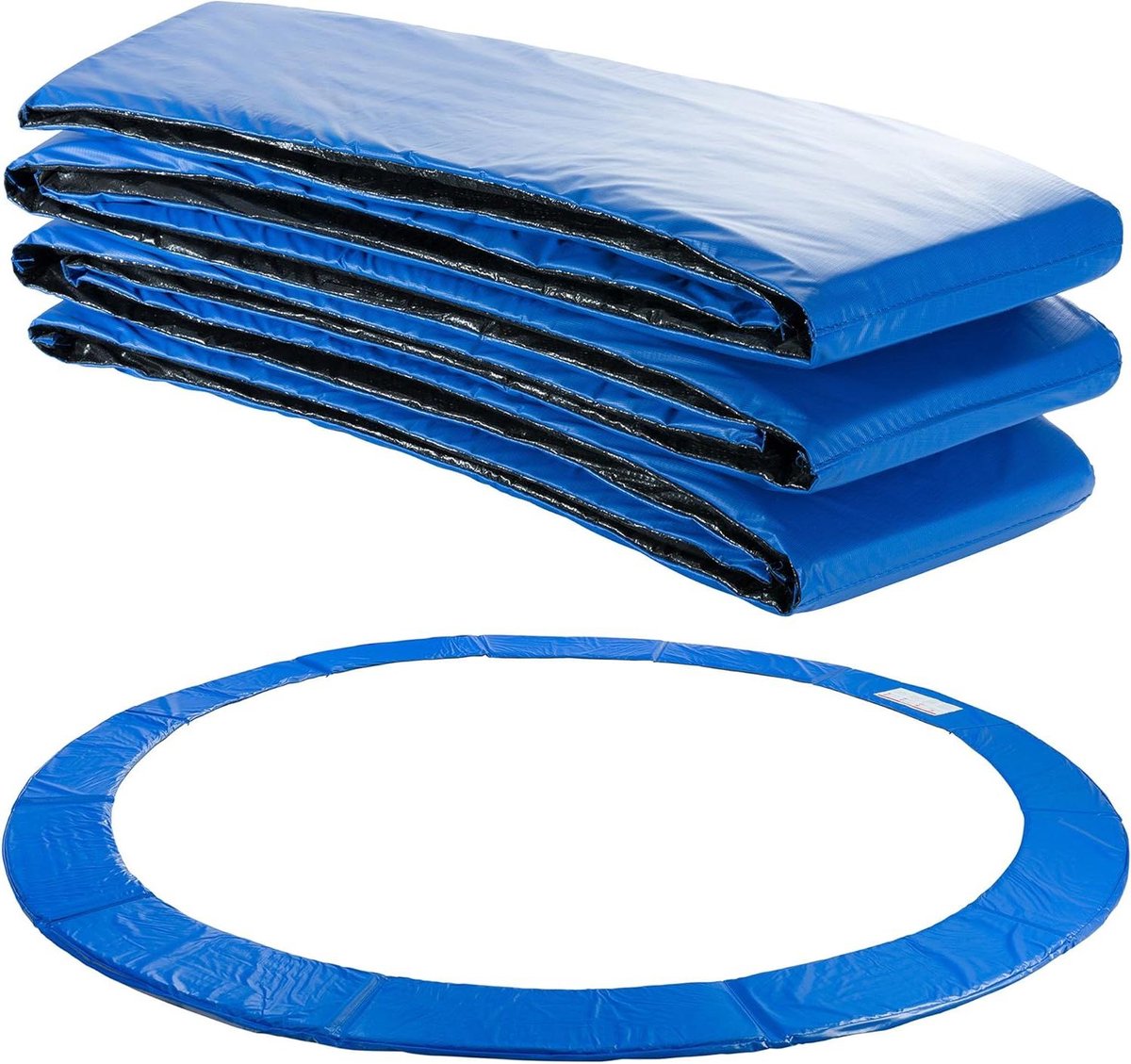 Trampoline Randafdekking - Veiligheidsmat - Veilig Springen - UV-bestendig Scheurvast - 366 cm - Blauw