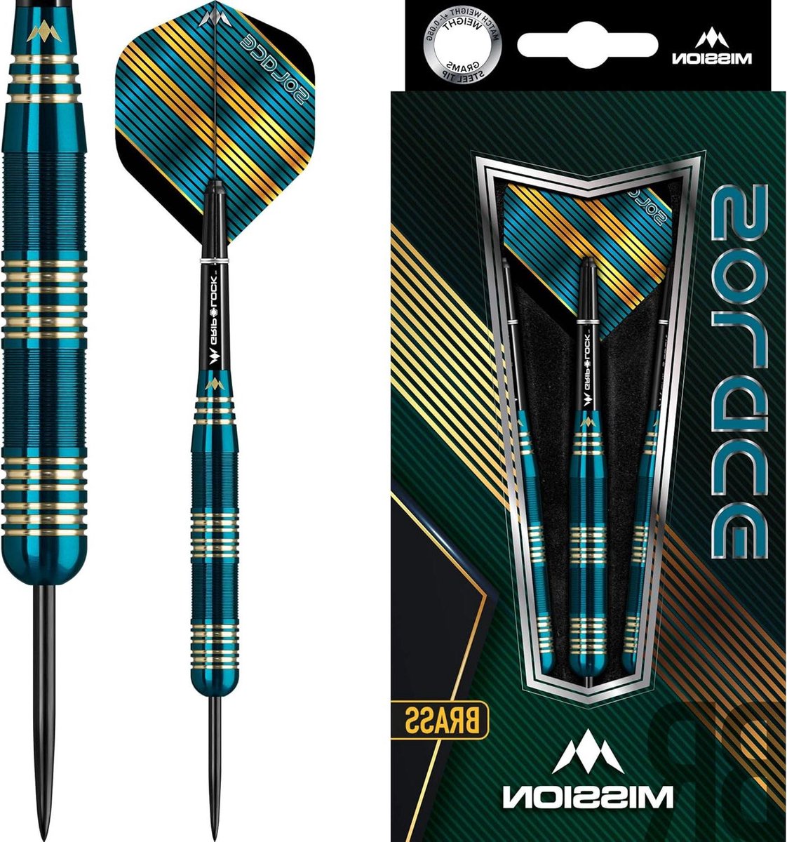 Stalen Darts - Dartpijlen Set - Precisie Werpen - Messing Barrel - 105 g - Zilverkleurig