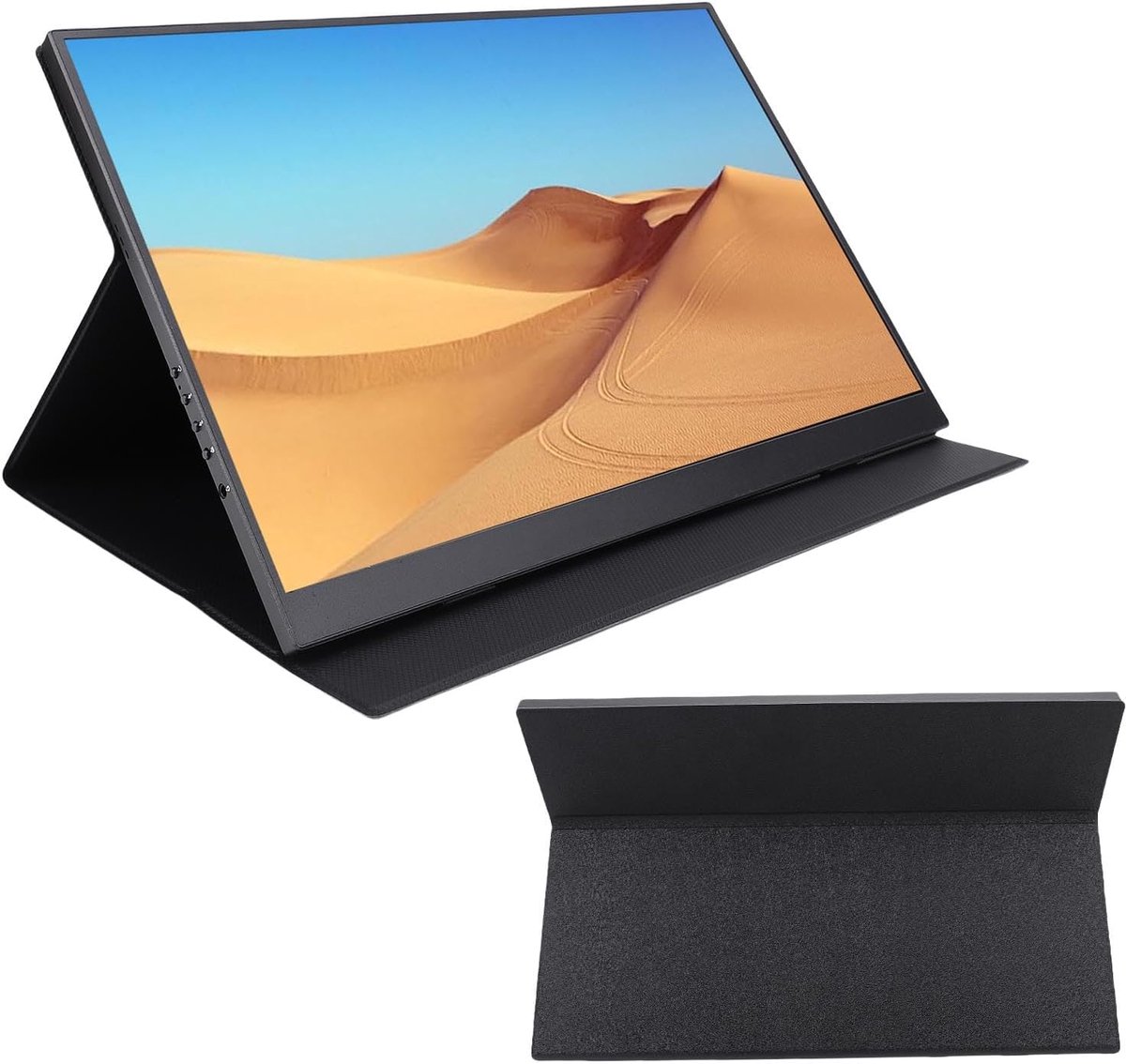 Draagbare Monitor - Extern Scherm - Productiviteit Vergroten - 4K SRGB Resolutie - 16 Inch - Zwart