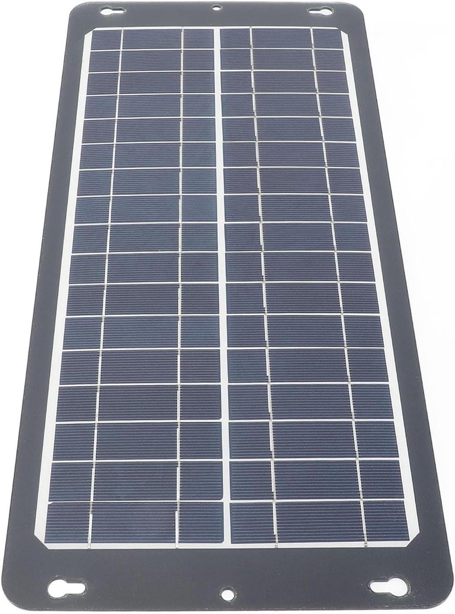 Zonnepaneeloplader - Draagbare Charger - Onderweg Opladen - 30W Monokristallijn - 46x21x4 cm - Zwart