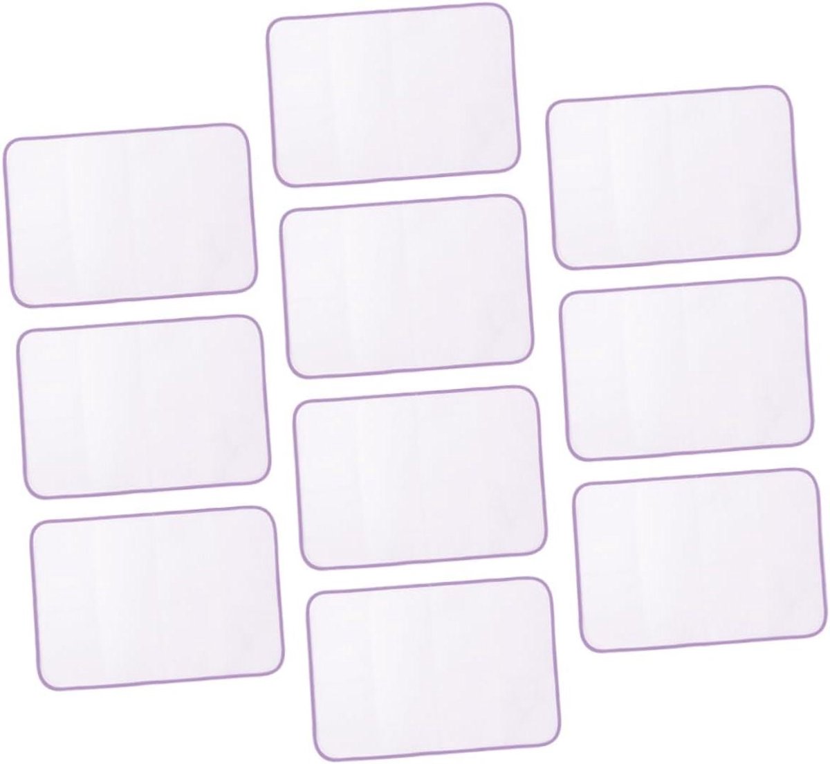 Strijkmattenset - Persdoeken - Veilig Strijken - Hittebestendig - 10 Stuks - Willekeurig