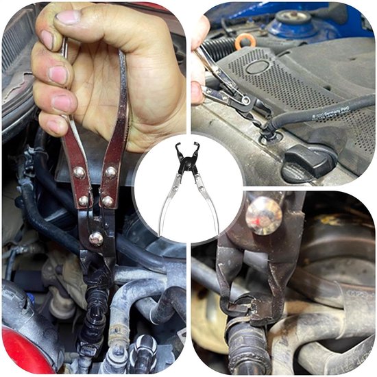 Slangklem Tang - Klem Verwijder Tang - Voertuig Reparatie - Roestwerende Behandeling - 18 cm - Niet gespecificeerd — afbeelding 5