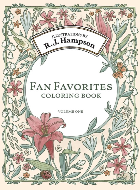 Fan Favorites Coloring Book - cover
