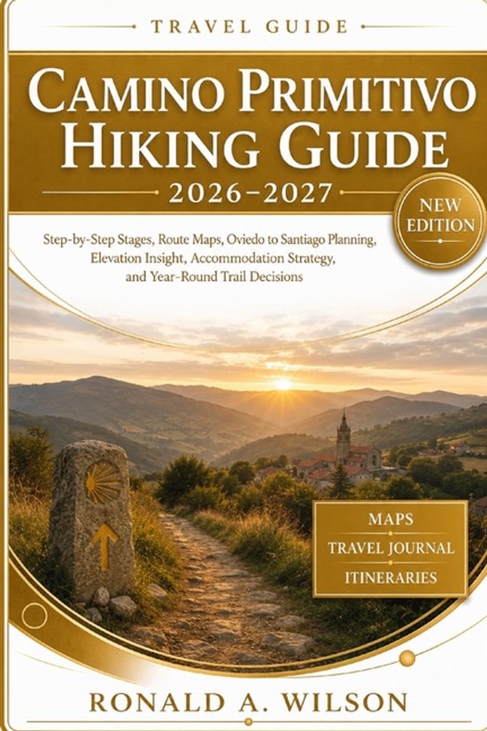 Camino Primitivo Hiking Guide 2026-2027 - cover