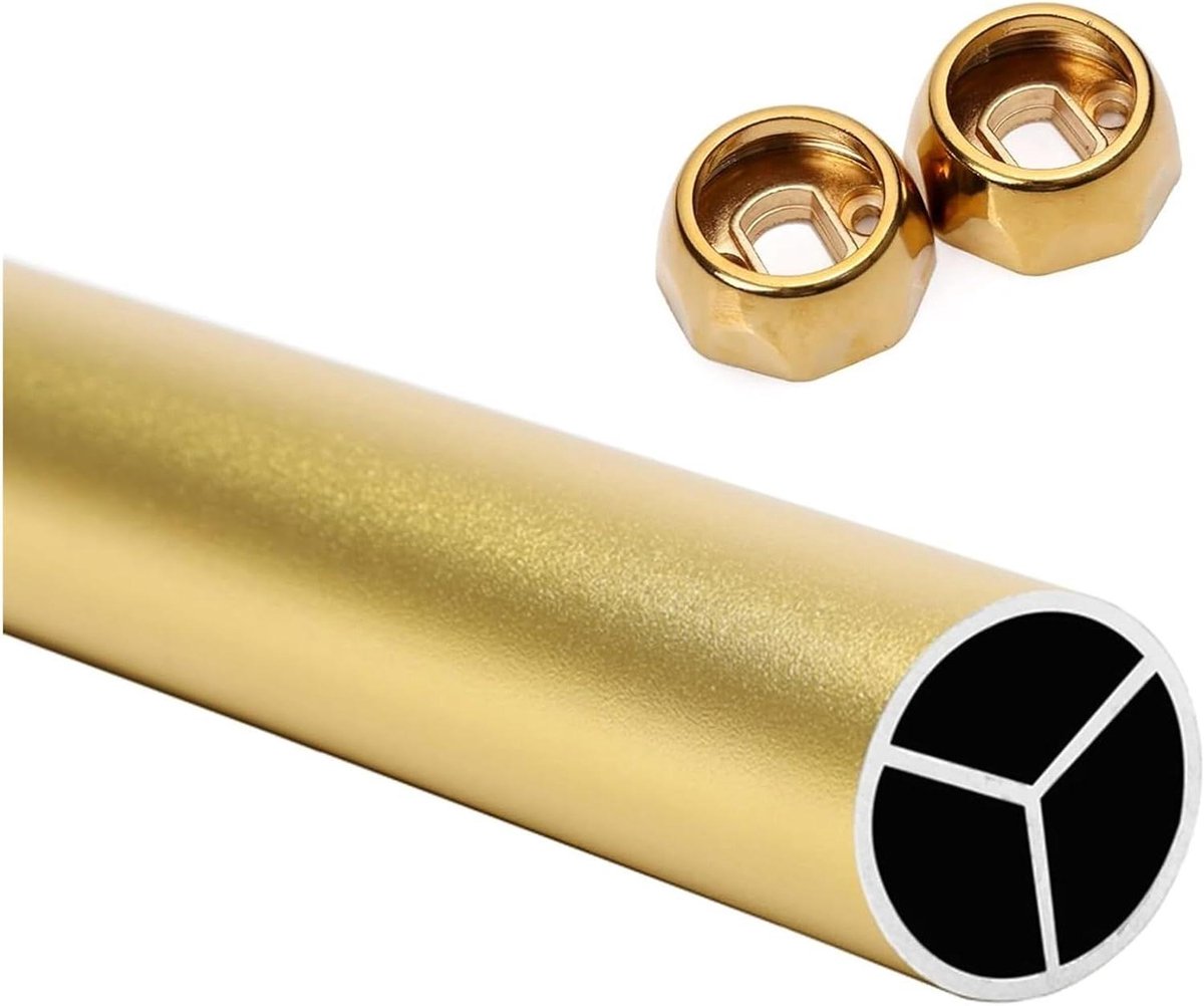 Garderobestang - Kledingstang - Kasten Organiseren - Verdikt Aluminium - 80 cm - Goud