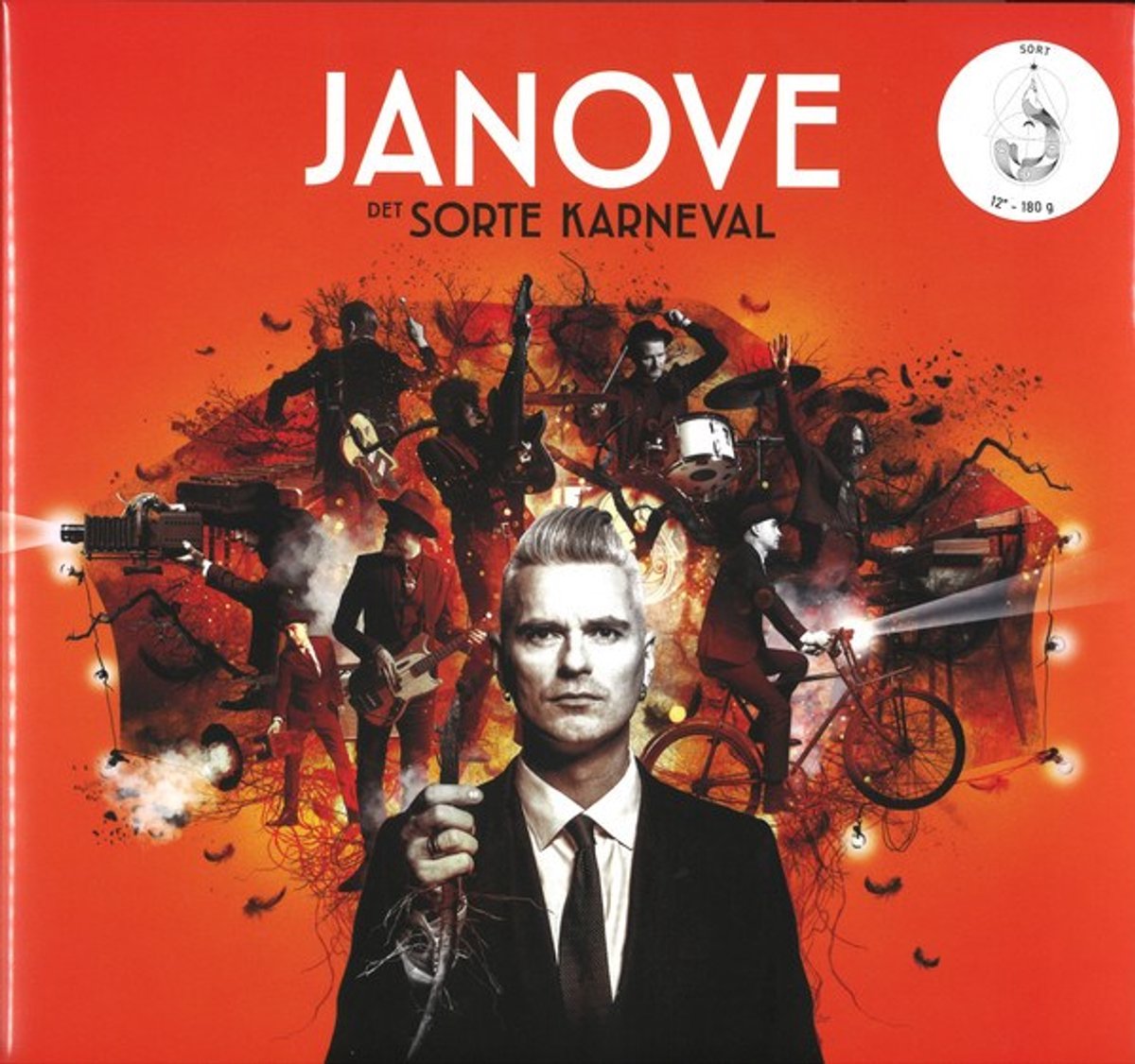 Janove - Det Sorte Karneval (LP)