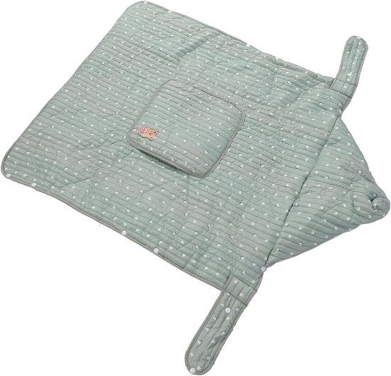 Draagzakhoes Kinderwagen - Baby Cape - Baby Beschermen - Multifunctioneel Ontwerp - 70x100cm - Zwart van Merkloos — afbeelding 4