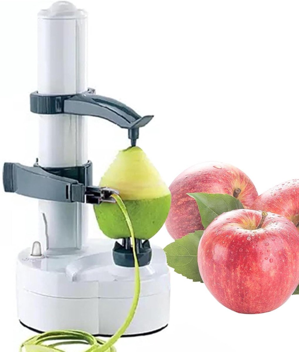 Elektrische Dunschiller - Keuken Schillen - Snel Groenten - Automatische Compensatie - 30 x 15 cm - Wit