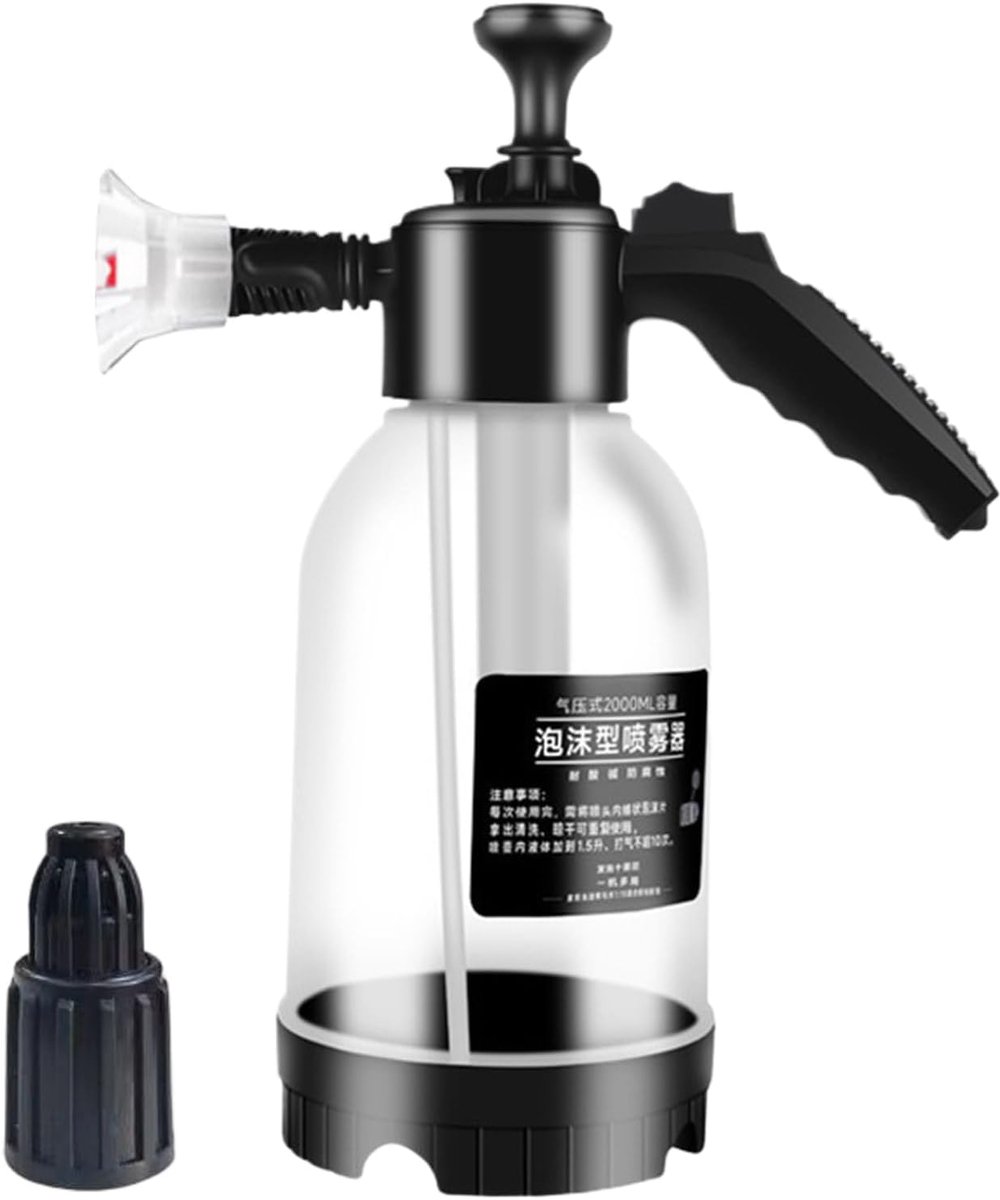 Drukspuit - Spuitfles Pompsproeier - Planten Water Geven - Lekvrij Ontwerp - 2 liter - Wit