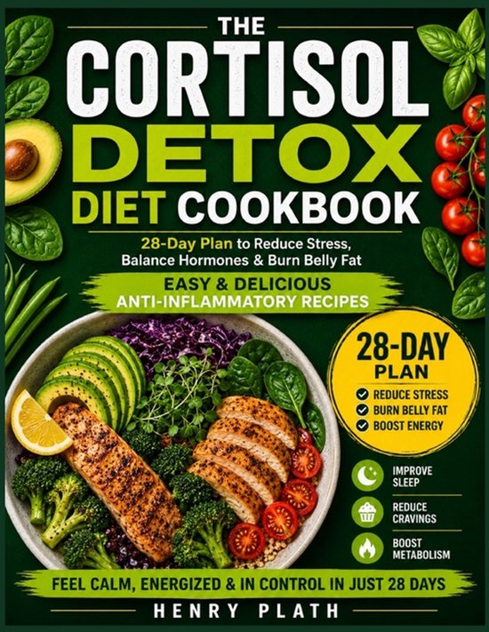 The Complete Cortisol Detox Diet Plan - cover