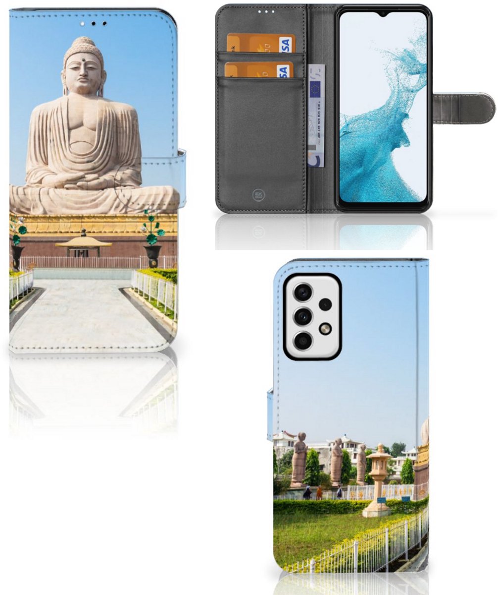 Samsung Galaxy A23 Flip Cover Boeddha