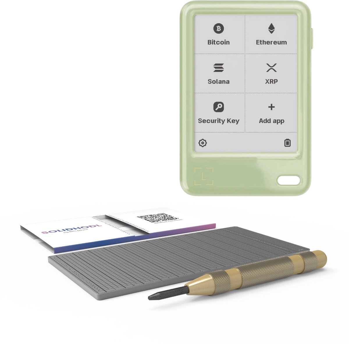 Ledger Nano Gen5 Matcha Green + SOLIDHODL