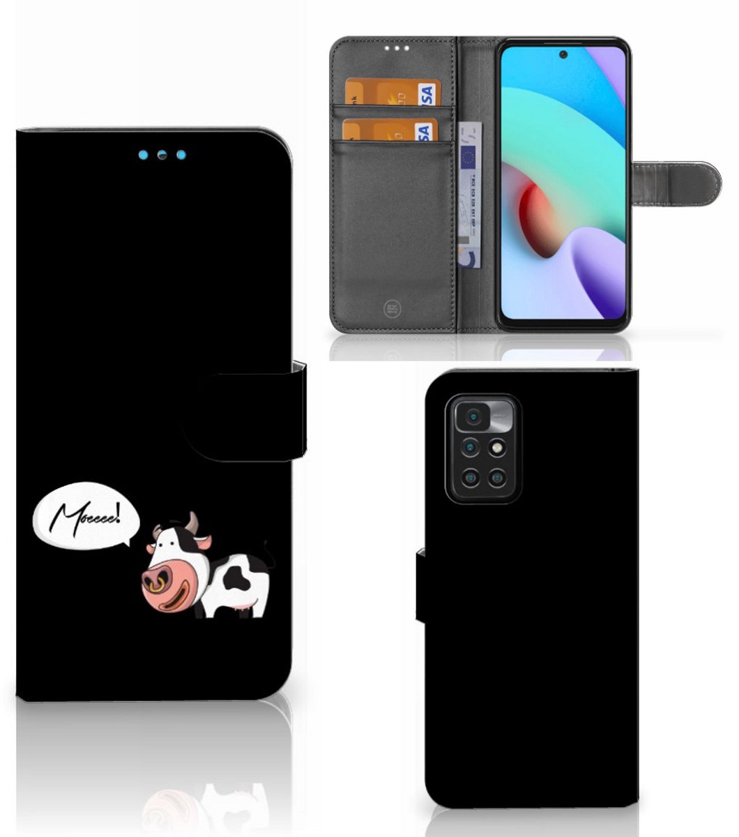 Xiaomi Redmi 10 Leuk Hoesje Cow
