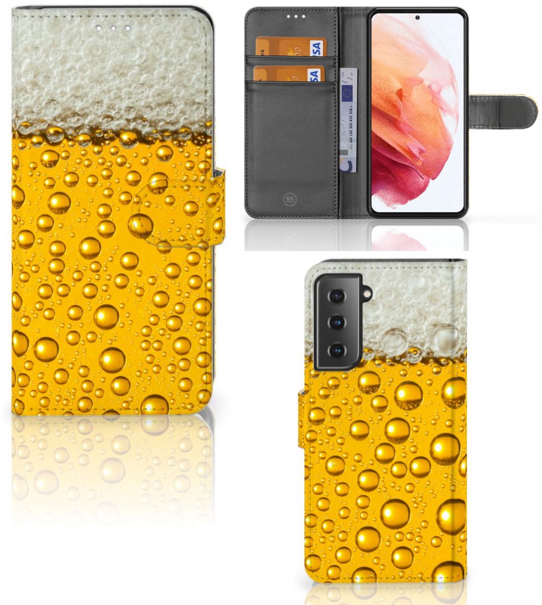 Samsung Galaxy S21 Book Cover Bier