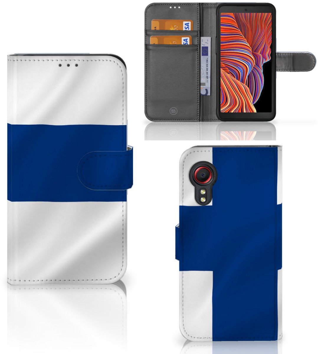 Samsung Galaxy Xcover 5 Bookstyle Case Finland