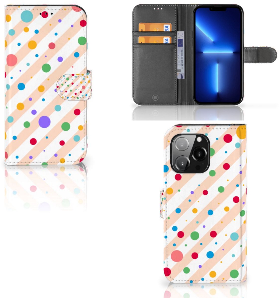 iPhone 13 Pro Telefoon Hoesje Dots