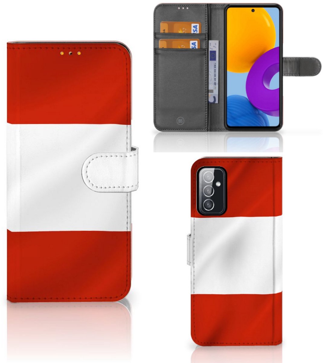 Samsung Galaxy M52 Bookstyle Case Oostenrijk