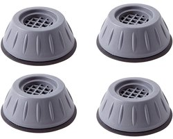 4 Stuks Anti-trilling pads voor wasmachine en droger - Geluids- en trillingsdemping, antislip voetstukken voor huishoudelijke apparaten