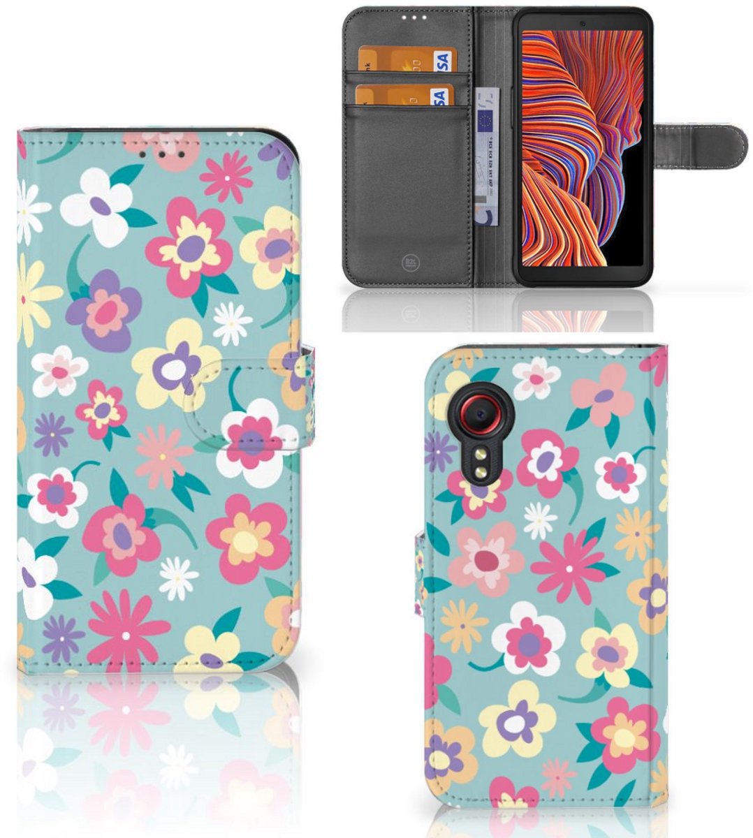 Samsung Galaxy Xcover 5 Hoesje Flower Power