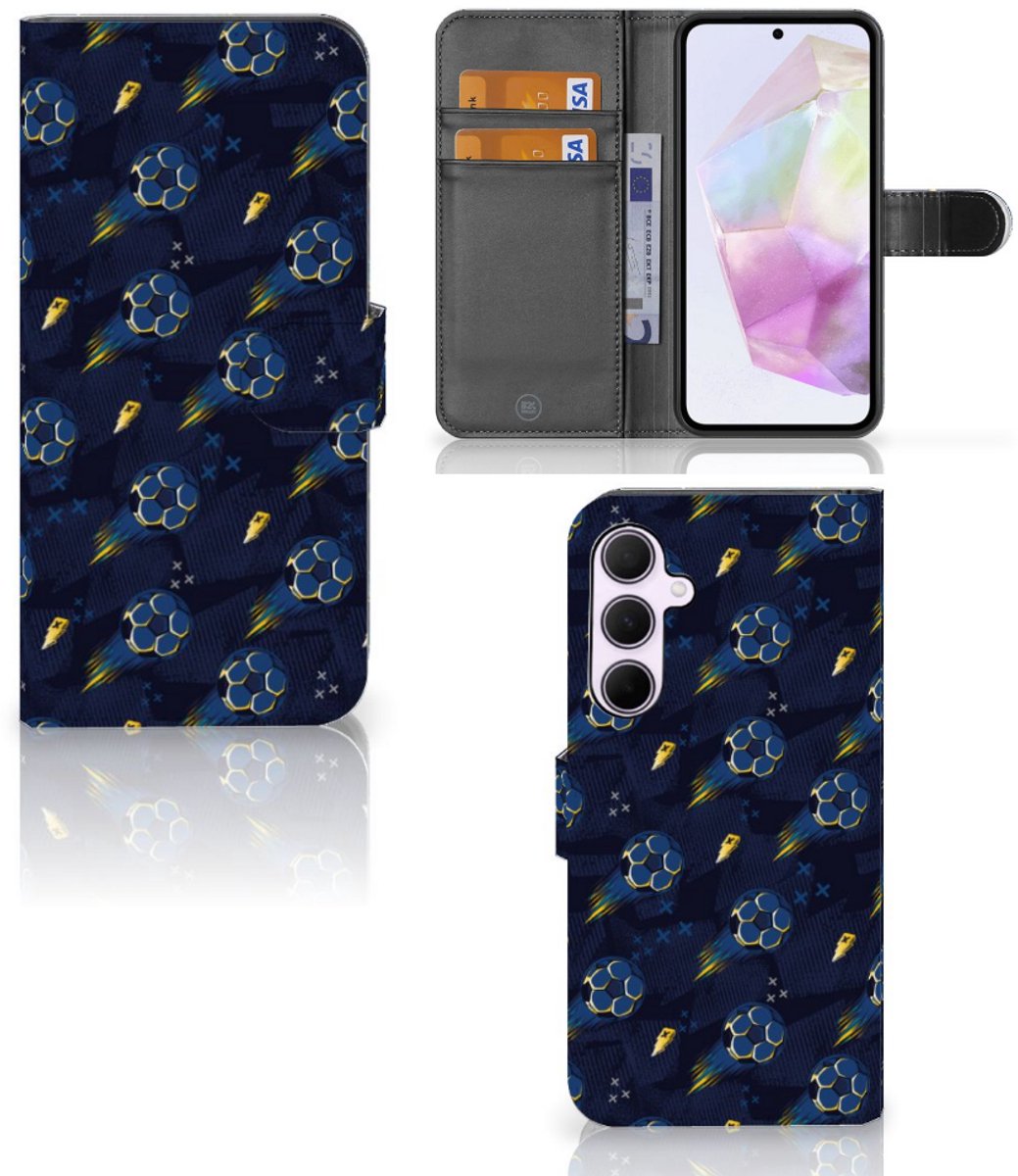 Telefoon Hoesje voor Samsung Galaxy A35 Voetbal