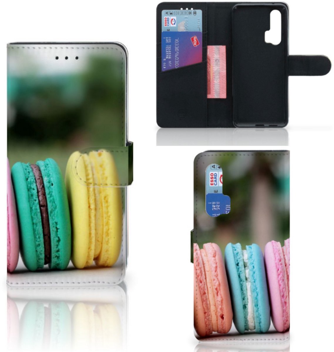 Honor 20 Pro Book Cover Macarons