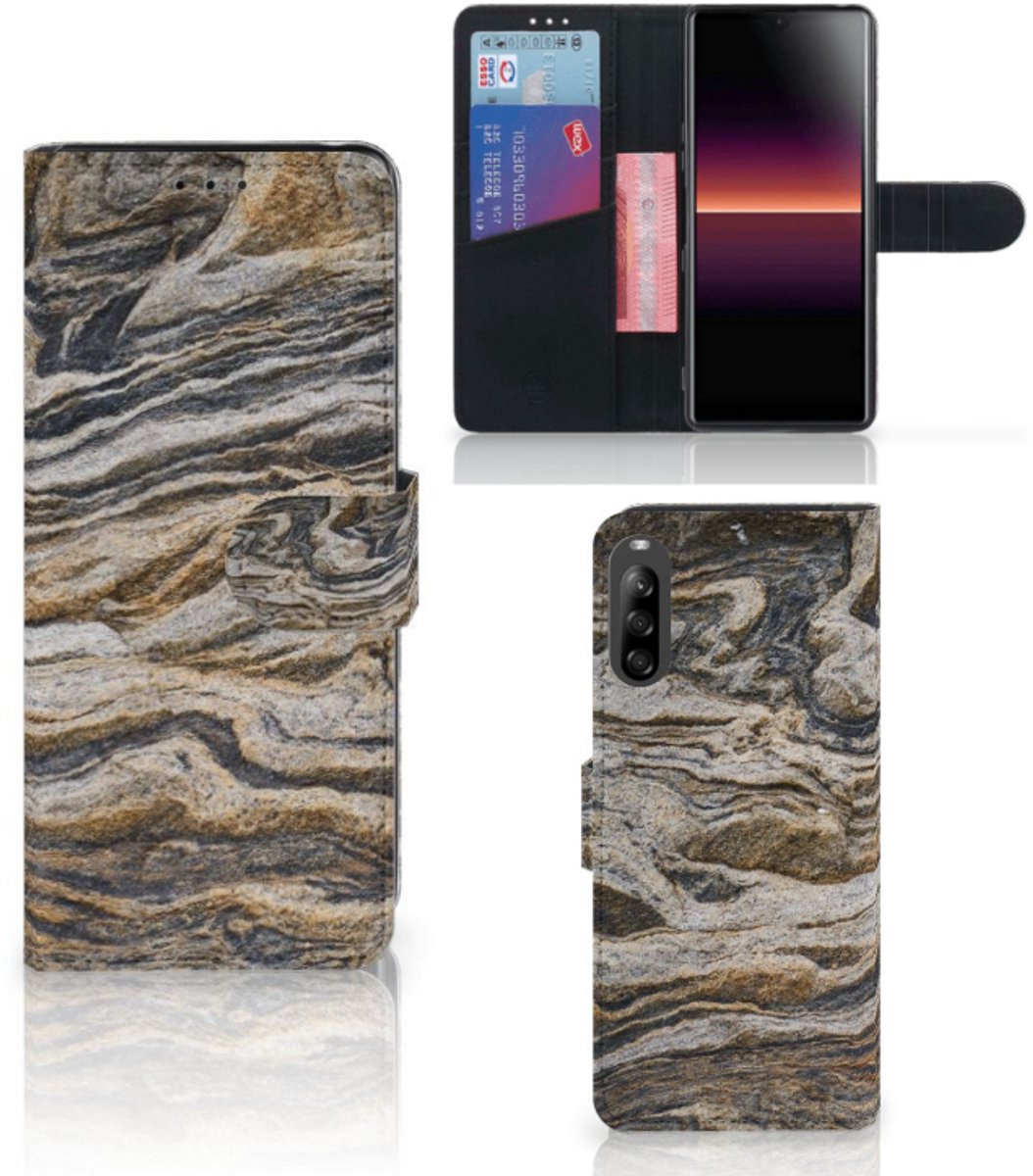 Sony Xperia L4 Bookcase Steen
