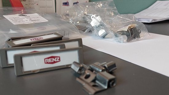 Renz Sign Renz Brievenbusslot - Origineel Renz RVS slot voor postkast - Inclusief ...