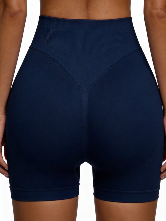 Push-up Legging - Blauw - Kort - Sport — afbeelding 4