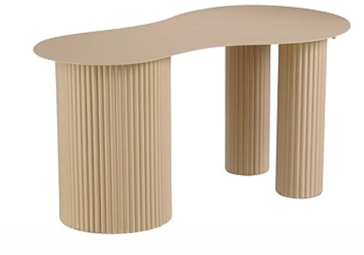 Mica Decorations Salontafel lux l80b43h40cm l.bruin