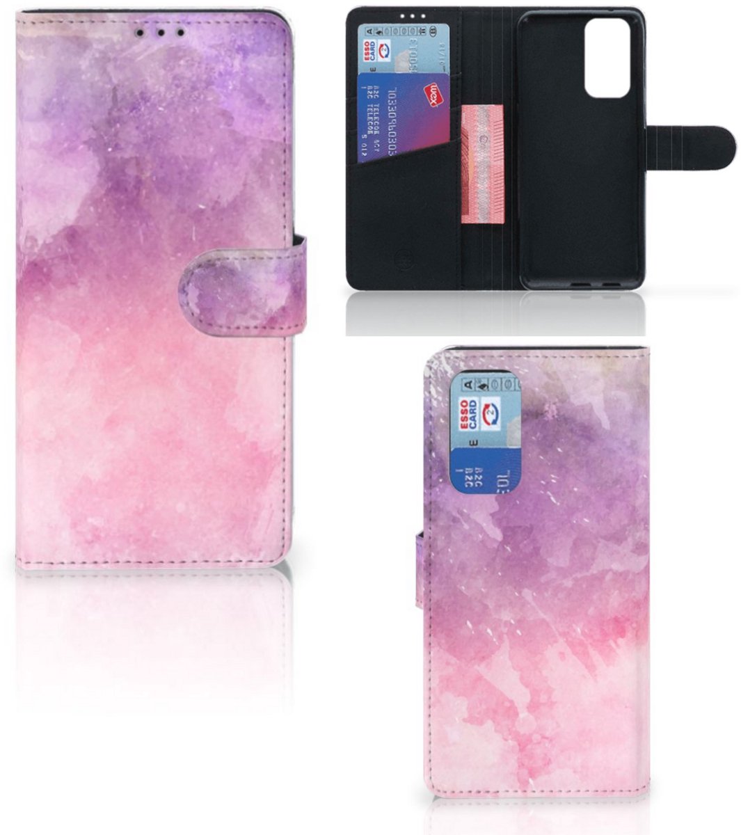 Hoesje OnePlus 9 Pro Pink Purple Paint