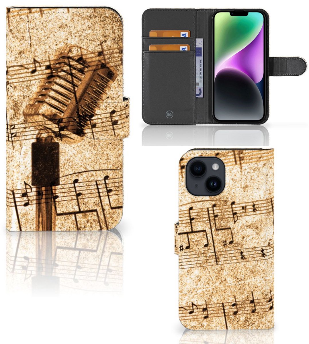 iPhone 15 Telefoonhoesje met foto Bladmuziek