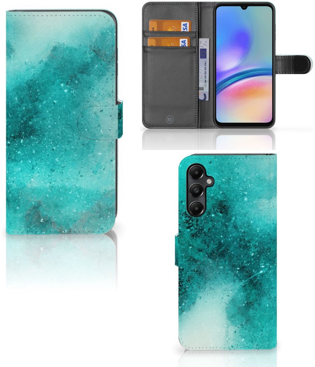 Hoesje Samsung Galaxy A05s Painting Blue