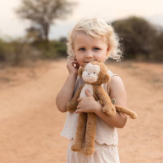 Little Dutch Safari Friends Knuffel Aap van Little Dutch — afbeelding 5
