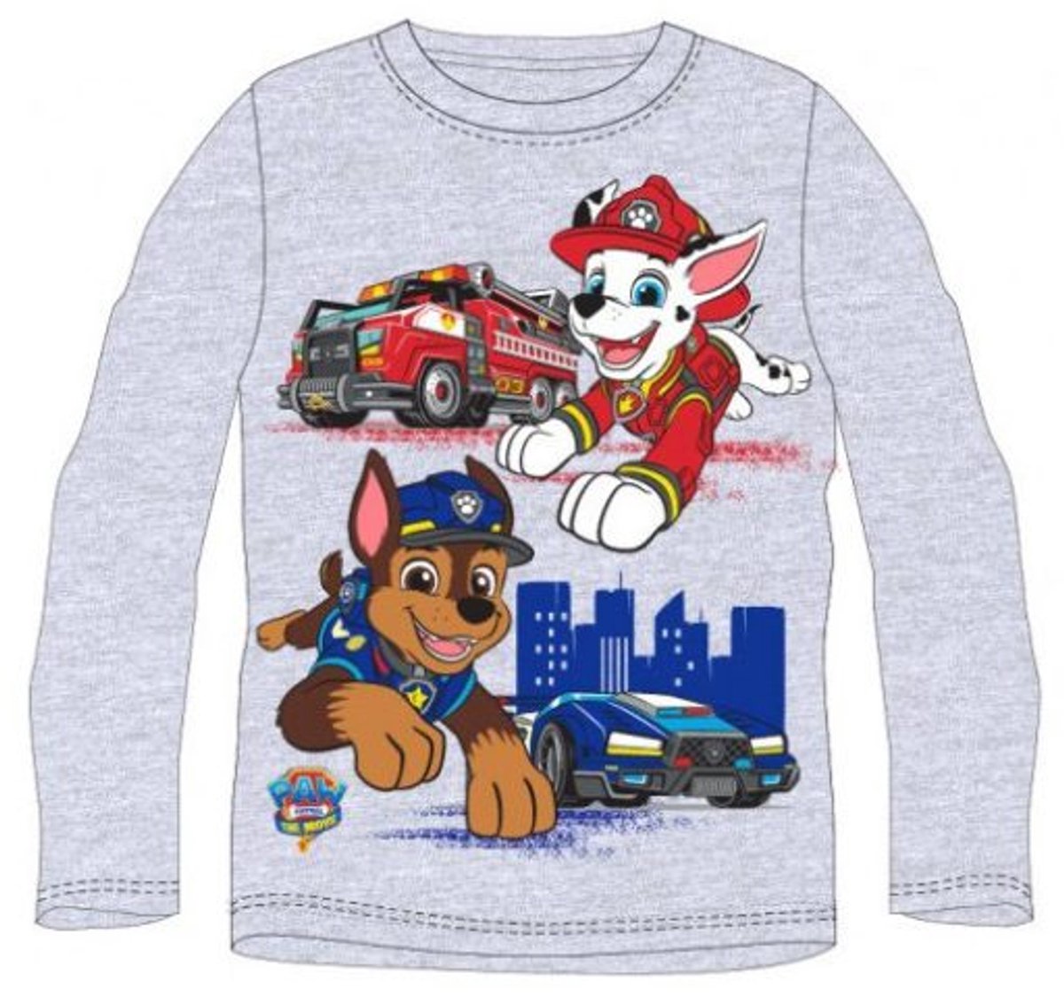 Paw Patrol kindershirt met lange mouwen, top 5 jaar