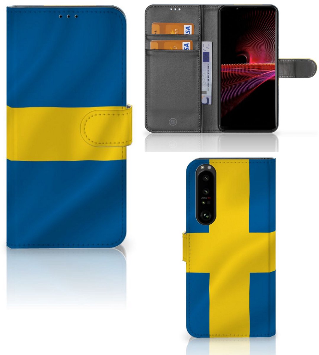 Boekhoesje voor Sony Xperia 1 III Bookstyle Case Zweden