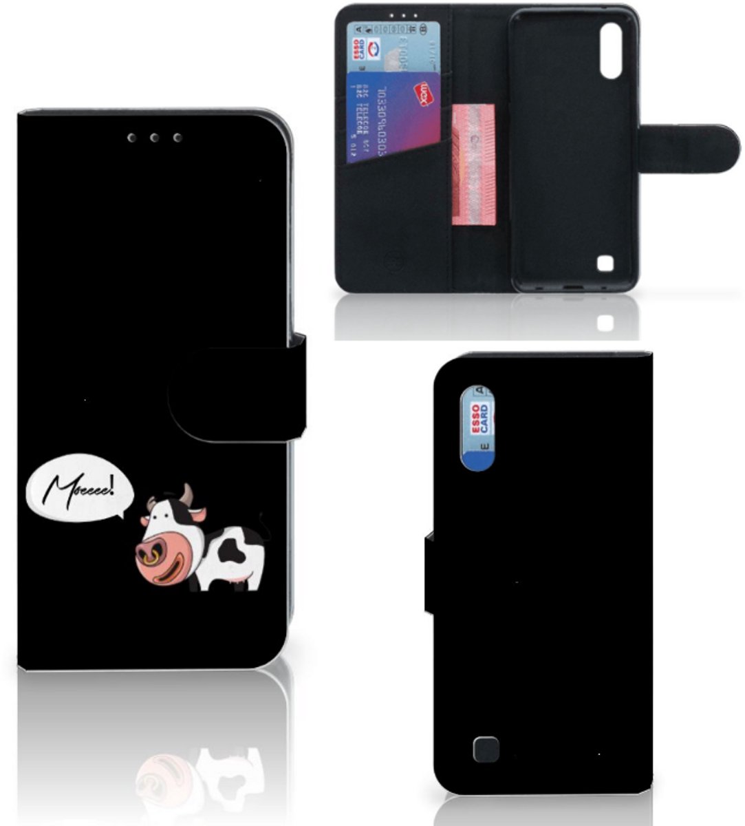 Samsung Galaxy M10 Leuk Hoesje Cow