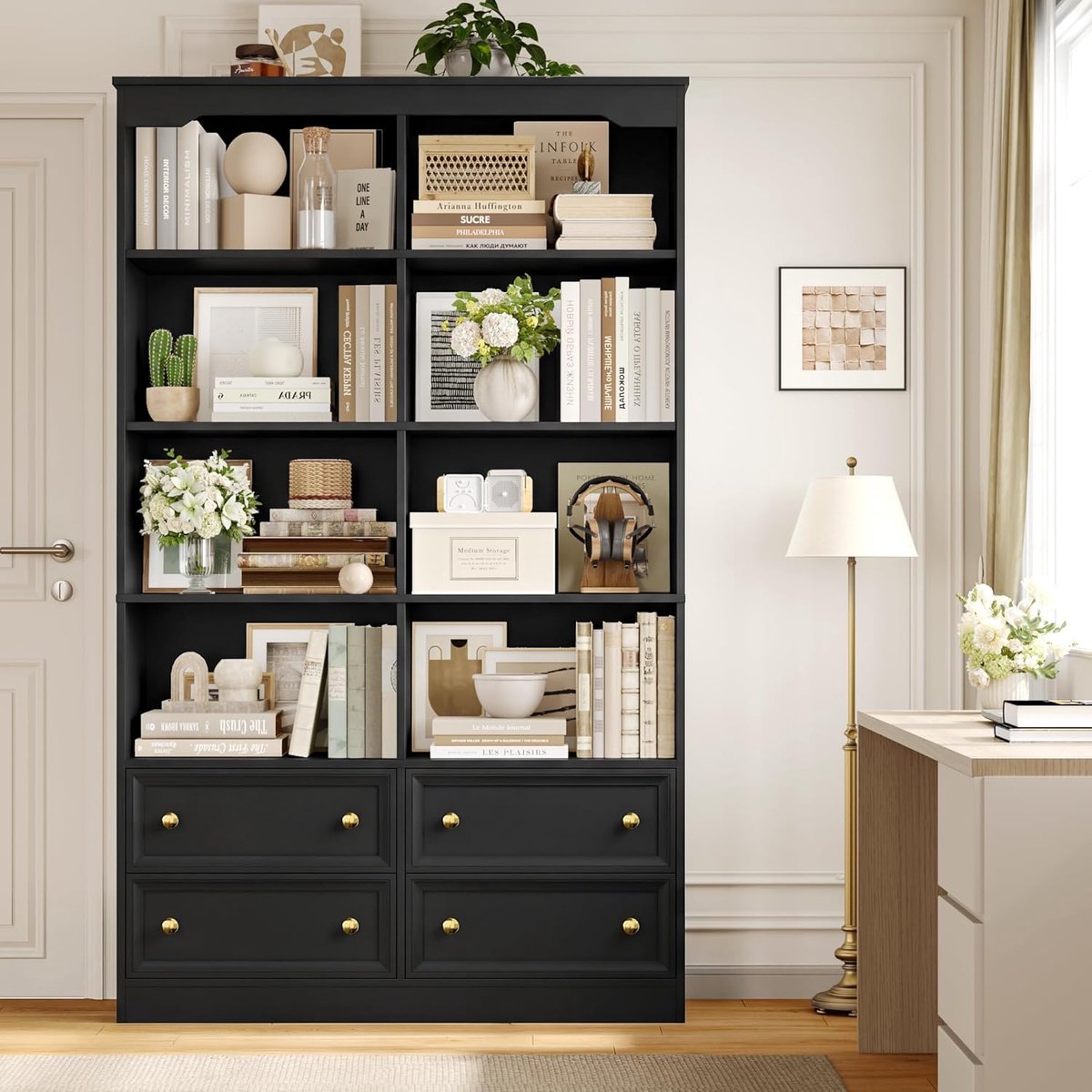 Luxe Boekenkast – 180x100x30 cm – Industrohome
